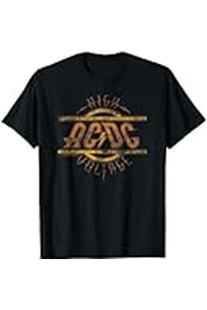AC/DC Rock Music Band High Voltage Camiseta
