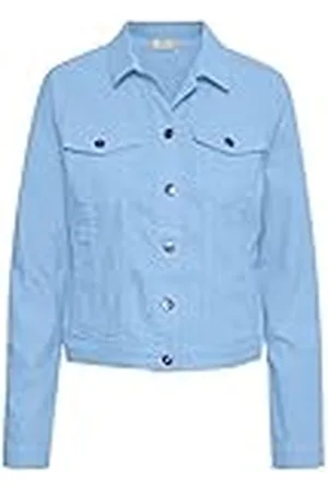 Kaffe Women Casual Long Sleeve Regular Fit KAzelina Denim Jacket, , 40 para Mujer