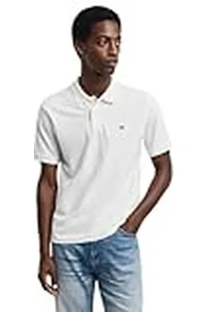 GANT Reg Emb Archive Shield Polo Camisa, , XL Hombres