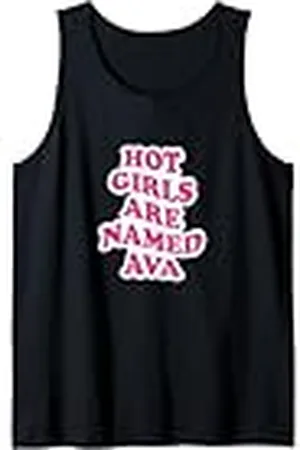 Original Cheddar Las chicas calientes se llaman Ava Camiseta sin Mangas