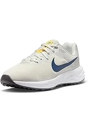 Nike Revolution 6, Sneaker, Summit White, Diffused Blue-Light Bone, 18.5 EU