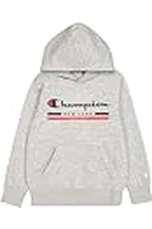 Champion Legacy Graphic Shop B (306837) -Ultra-Light Soft Compact Powerblend Fleece Sudadera con Capucha, , 3-4 años para Niños
