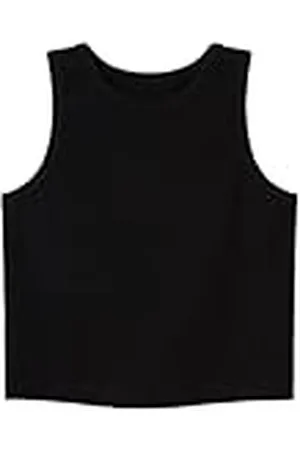 NAME IT NKFNAKAL SL Crop Top Noos Camiseta de Tirantes Anchos, , 116 para Niñas