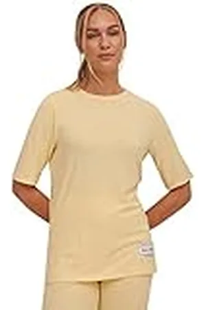 NA-KD Camiseta Acanalada con Detalle de Parche, , XXS para Mujer