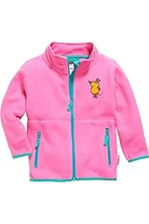 Playshoes Fleece Jacket The Mouse Chaqueta, Pink, 104 Unisex niños