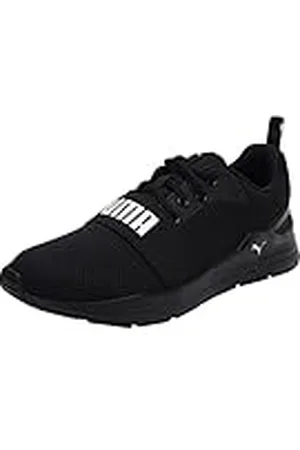 PUMA Wired Run Ps, Zapatillas Unisex niños, Black White, 34 EU
