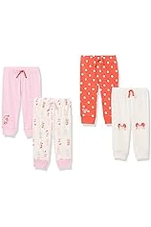 Amazon Disney | Marvel | Star Wars | Princess Pantalones Bebé Niña, Pack de 4, , 0 Meses