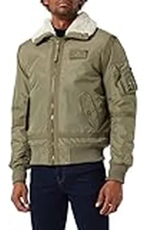 Alpha Industries B15-3 TT Chaqueta, Beige (Stratos-24), S para Hombre