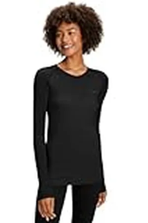 Falke Wool-Tech Light Round Neck W L/s SH Lana Hilo Funcional Secado rápido 1 Pieza, Capa de Base Superior Mujer, , XS