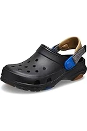 Crocs Classic All-Terrain Clog K, Zuecos, Unisex niños, Black/Gum, 32/33 EU