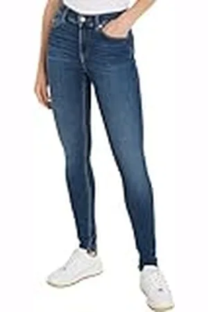 Tommy Hilfiger Nora MD SKN BH1231 DW0DW17570 Pantalones de Mezclilla, , 25W / 32L para Mujer