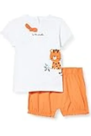 chicco Set de 2 piezas compuesto por camisetas y pantalones cortos, Bebé-Niñas, 9 meses