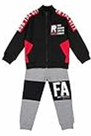 chicco Completo tuta due pezzi: felpa con zip e pantaloni, Niños, , 18M, Diseñado en Italia