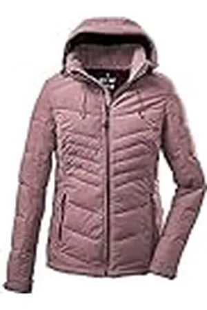 Killtec Chaqueta acolchada para mujer con capucha desmontable KOW 149 WMN QLTD JCKT, malva, 40, 37420-000