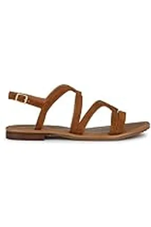 Geox D Sozy S Y, Sandalia Plana Mujer, , 38 EU