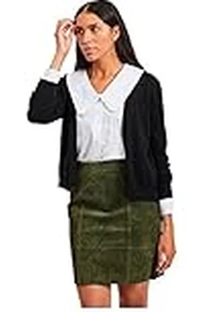 VILA CLOTHES Viril Short L/S Knit Cardigan-Noos Suéter, , S para Mujer