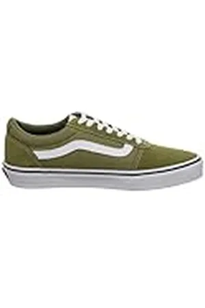 Vans Filmore Decon, Zapatillas Hombre, Suede/Canvas Olive/White, 43 EU