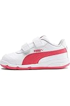 PUMA Stepfleex 2 SL VE V Inf, Sneakers Unisex niños, Multicolor White/Calypso Coral/Glacier Gray 09, 22 EU