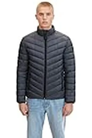 TOM TAILOR Hombre Chaqueta acolchada ligera 1031474, , L