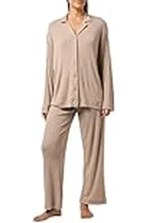 HUGO BOSS Clear_Long Set Conjunto de Pijama, , XXL para Mujer