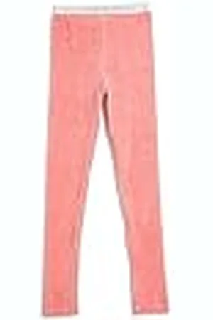 Koton Corduroy Leggings Ribbed Glittery Elastic Waistband, , 7-8 Años para Niñas