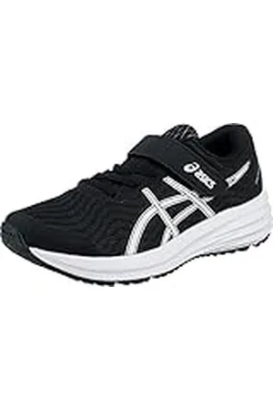 Asics Patriot 12 Ps, Zapatillas Unisex niños, Negro (Black/White), 28.5 EU