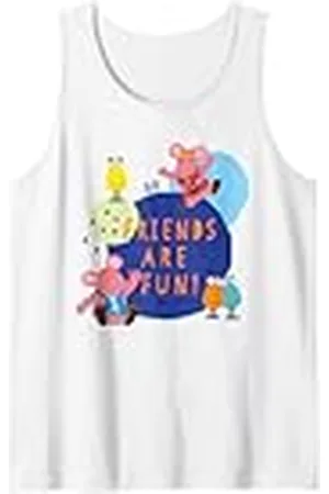 Clangers ¡Los amigos de Small Tiny & Flying Froglets son divertidos! Retro Camiseta sin Mangas