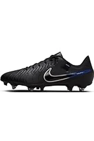 Nike Legend 10 Academy SG-Pro AC, Zapatillas de fútbol Hombre, Negro/Cromo Hyper Royal, 39 EU