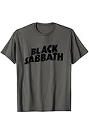 Black Sabbath Icónico estampado de música heavy metal Camiseta