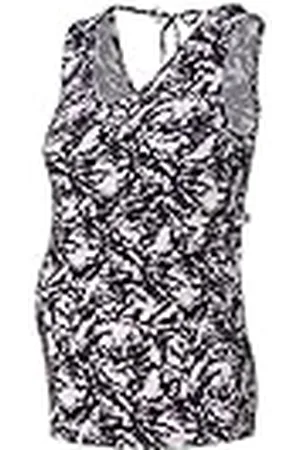 ESPRIT ESPRIT Camiseta sin Mangas con Estampado Integral, , M para Mujer