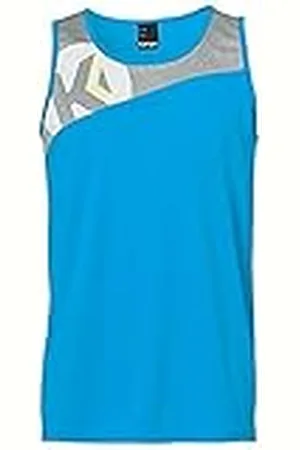 Kempa Core 2.0 Singlet Camiseta De Entrenamiento De Balonmano, Hombre, Azul/Gris Oscuro Me, XXXL