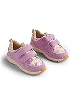 WHEAT Sneaker mit Zweifachem Klett und Print-Unisex, Zapatillas niños, , 34 EU