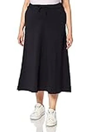 ESPRIT ESPRIT Skirt Knitted Long UTB Falda, Night Sky Blue-485, 40 para Mujer
