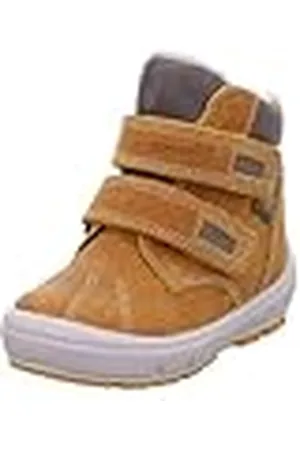 Superfit Grovvy Gore-Tex Botas con Forro cálido, Nieve Bebé-Niños, Amarillo/Gris 6000, 19 EU