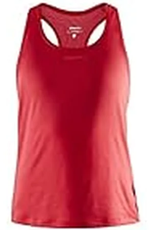 Craft ADV Essence Singlet Camiseta de Tirantes, Mujeres, Rojo Brillante, Extra-Large