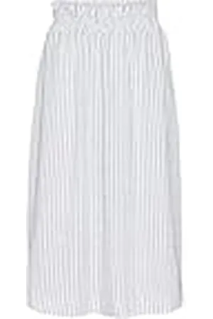 VERO MODA Vmberta Pia HW Calf Skirt Jrs Ga Falda Midi, , L Mujeres