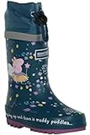 Regatta Peppa Pig - Goma Splash Welly con cordón ajustable