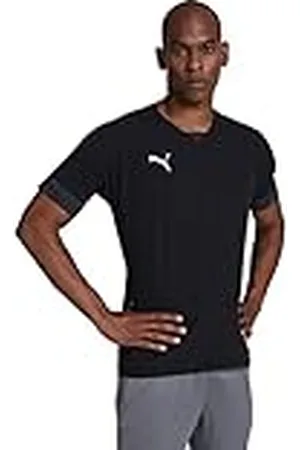PUMA Teamfinal Jersey Camiseta de fútbol, Hombre, Negro-Negro Fantasma, XL