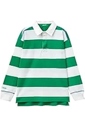 Benetton Camiseta Polo M/L 3s80c3017, Camisa de polo Niños, Multicolor (Multicolor 901), M