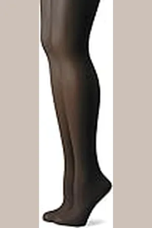 Dim Media Body Touch Voile Transparente Confort Mujer x2, Negro, XL