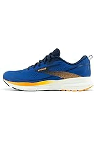 Brooks Trace 3, Sneaker Hombre, Blue/Peacoat/Orange, 43 EU
