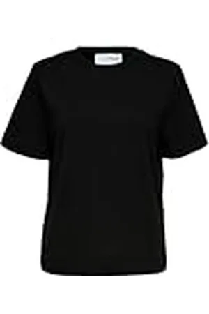 SELECTED Slfessential SS Boxy tee Noos Camiseta, , L para Mujer