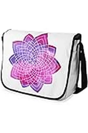 Bonamaison – Bolsas de Mensajero con Pulsera Negra para Estudiantes, Mochilas Escolares para niñas y niños, 29 x 36 cm