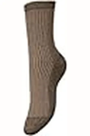 Pieces® Pcsebby Noos-Calcetines con Purpurina, , Talla única para Mujer