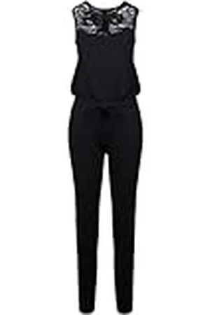 Urban classics Einteiler Ladies Lace Block Jumpsuit Mono Mujer, , XXL
