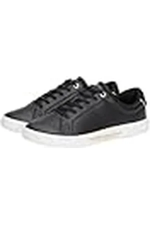 Tommy Hilfiger Court Sneaker para Mujer Calzado, (Black), 37