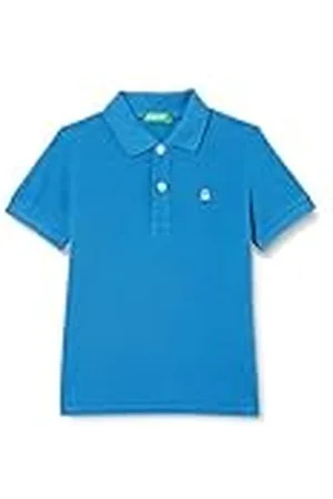 Benetton Maglia Polo M/M 3089c300q Camisa, , 150 cm para Niños