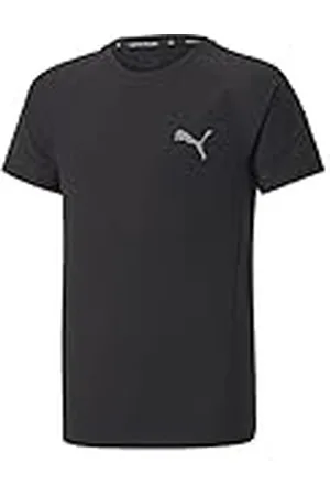 PUMA Evostripe tee B Camiseta, Unisex bebé, Black, 128