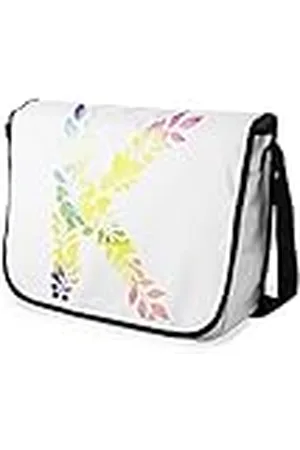 Bonamaison – Bolsas de Mensajero con Pulsera Negra para Estudiantes, Mochilas Escolares para niñas y niños, 29 x 36 cm