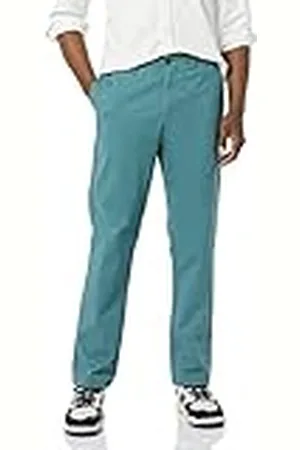 Amazon Pantalón Chino Elástico Informal Corte Deportivo (Disponible en Tallas Grandes y Largos Especiales) Hombre, , 31W / 34L